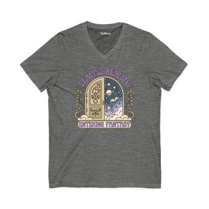 LEAVING REALITY ENTERING FANTASY (V-NECK)
