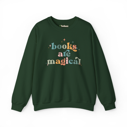 BOOKS ARE MAGICAL (SWEATSHIRT)