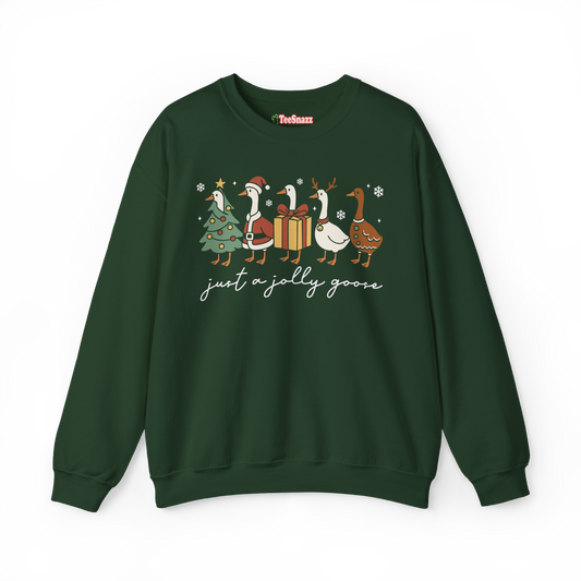 JUST A JOLLY GOOSE (SWEATSHIRT)