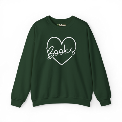 HEART BOOKS (SWEATSHIRT)