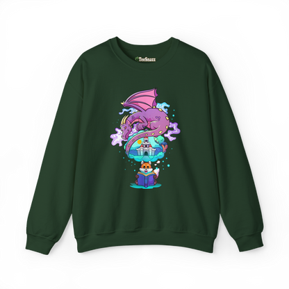 A FOX AND HIS DRAGON (SWEATSHIRT)
