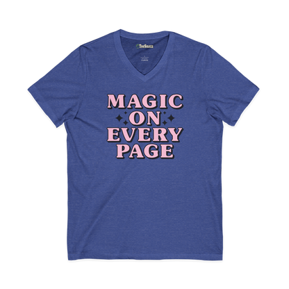 MAGIC ON EVERY PAGE (V-NECK)
