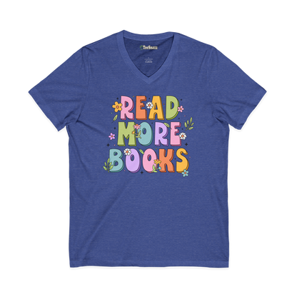READ MORE BOOKS (V-NECK)