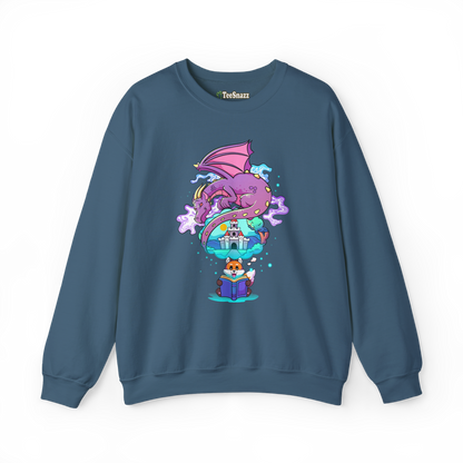 A FOX AND HIS DRAGON (SWEATSHIRT)