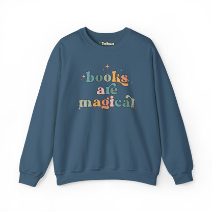 BOOKS ARE MAGICAL (SWEATSHIRT)