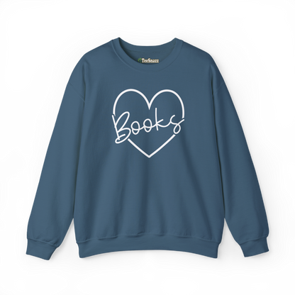 HEART BOOKS (SWEATSHIRT)