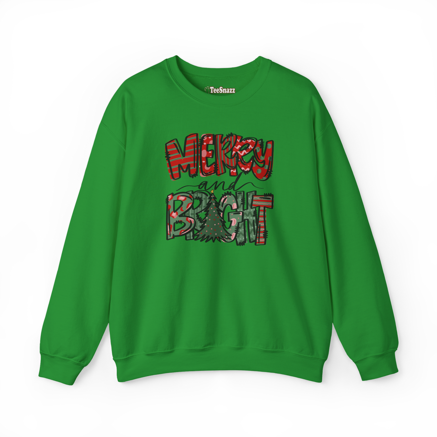 MERRY AND BRIGHT (SWEATSHIRT)