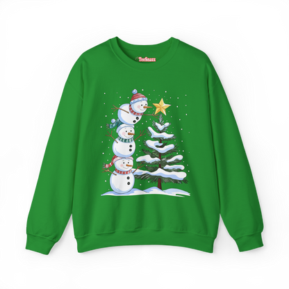 SNOWMEN DECORATING (SWEATSHIRT)
