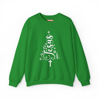 JESUS CHRISTMAS TREE (SWEATSHIRT)