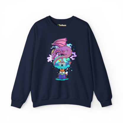A FOX AND HIS DRAGON (SWEATSHIRT)