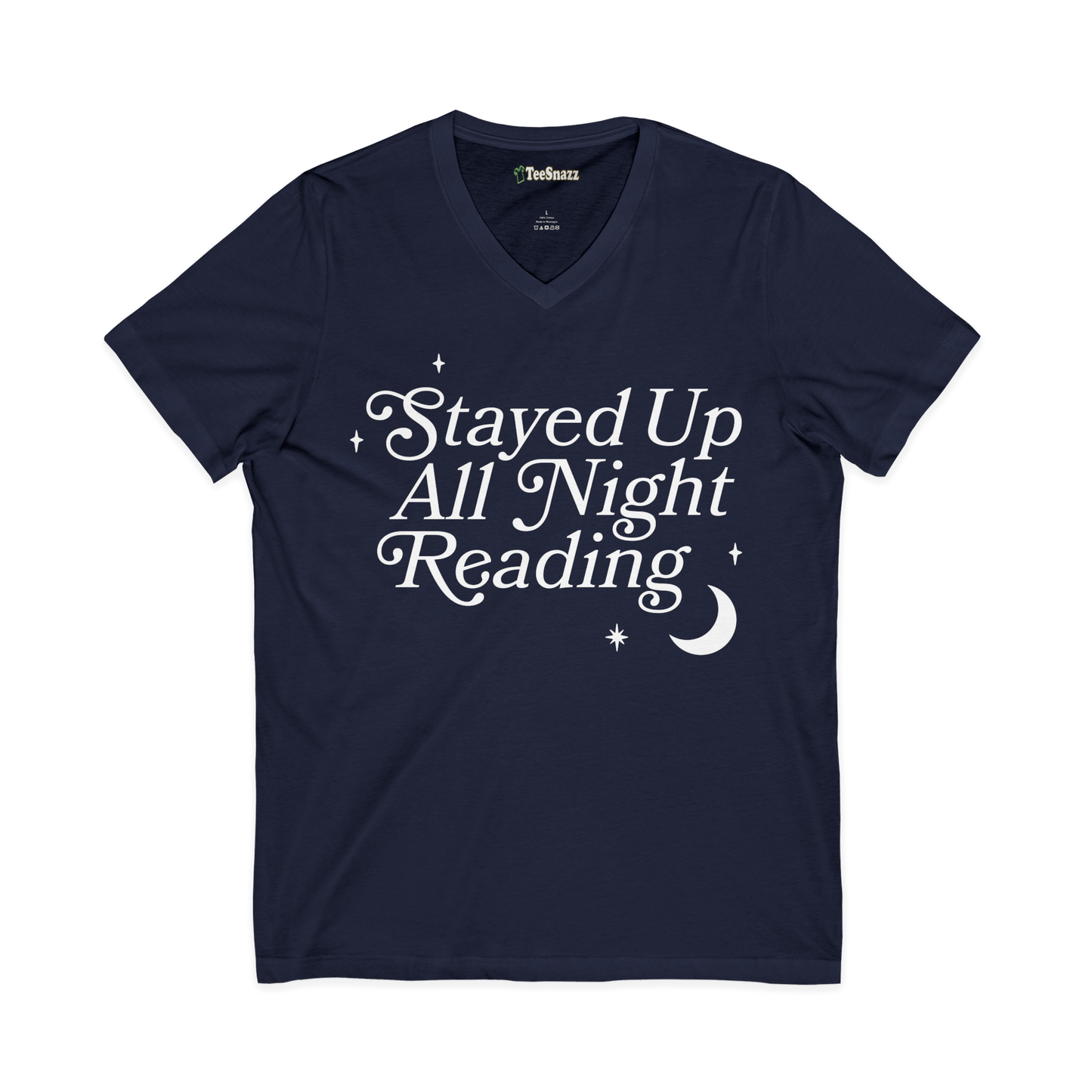 STAYED UP ALL NIGHT READING (V-NECK)