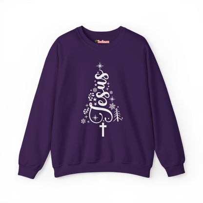 JESUS CHRISTMAS TREE (SWEATSHIRT)