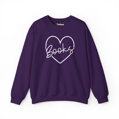 HEART BOOKS (SWEATSHIRT)