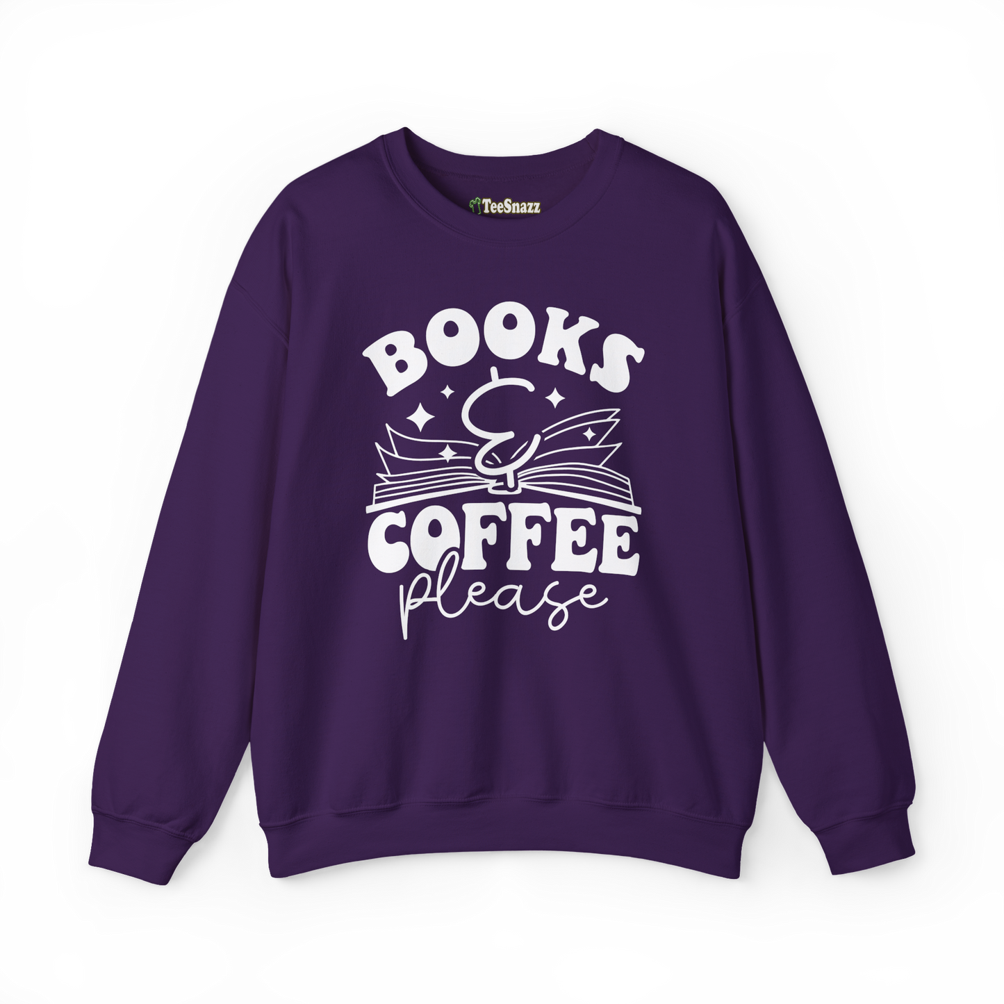 BOOKS & COFFEE PLEASE (SWEATSHIRT)