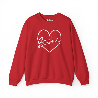 HEART BOOKS (SWEATSHIRT)