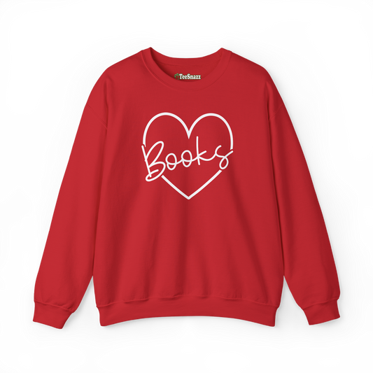 HEART BOOKS (SWEATSHIRT)