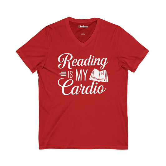 READING IS MY CARDIO (V-NECK)