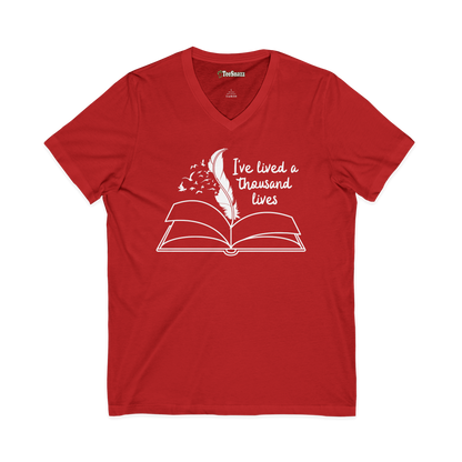 I'VE LIVED A THOUSAND LIVES (V-NECK)