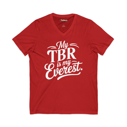 MY TBR IS MY EVEREST (V-NECK)