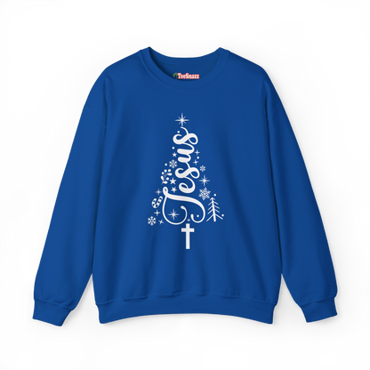 JESUS CHRISTMAS TREE (SWEATSHIRT)