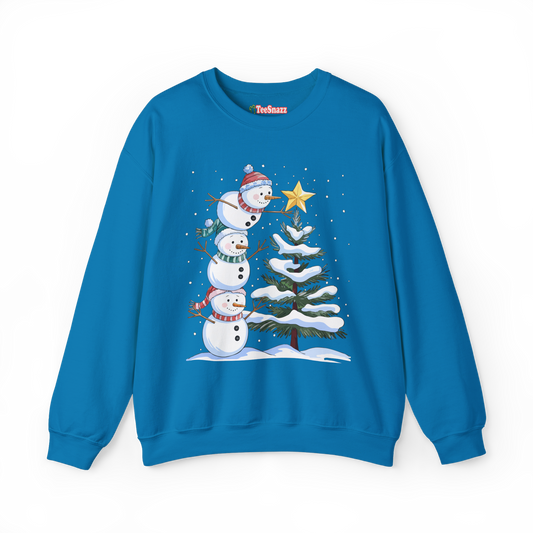 SNOWMEN DECORATING (SWEATSHIRT)