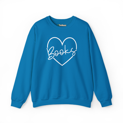 HEART BOOKS (SWEATSHIRT)