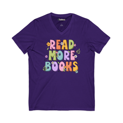 READ MORE BOOKS (V-NECK)