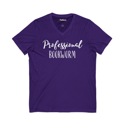 PROFESSIONAL BOOKWORM (V-NECK)