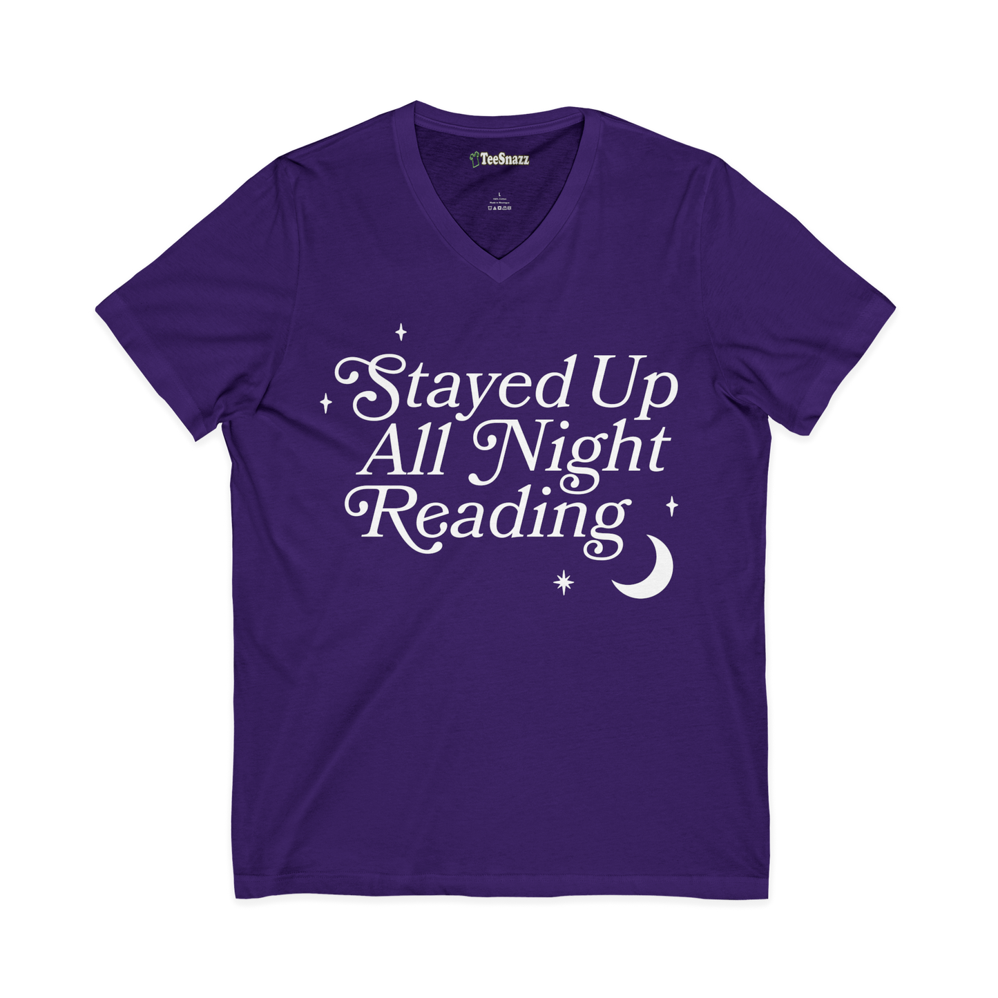 STAYED UP ALL NIGHT READING (V-NECK)