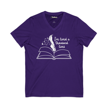 I'VE LIVED A THOUSAND LIVES (V-NECK)