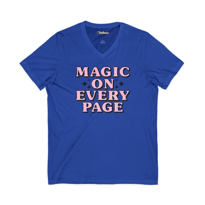 MAGIC ON EVERY PAGE (V-NECK)