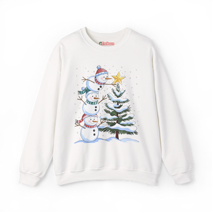 SNOWMEN DECORATING (SWEATSHIRT)