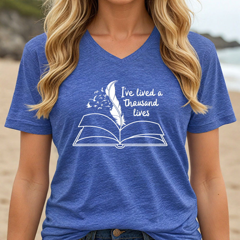 I'VE LIVED A THOUSAND LIVES (V-NECK)