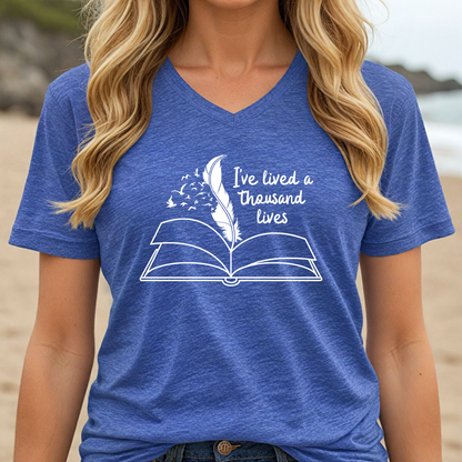 I'VE LIVED A THOUSAND LIVES (V-NECK)