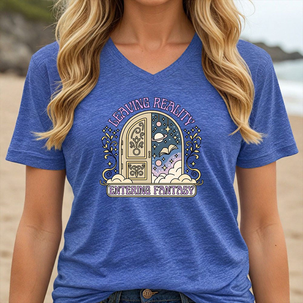 LEAVING REALITY ENTERING FANTASY (V-NECK)