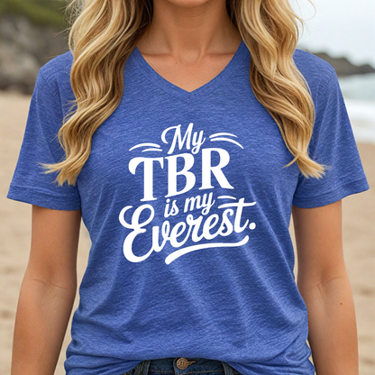 MY TBR IS MY EVEREST (V-NECK)