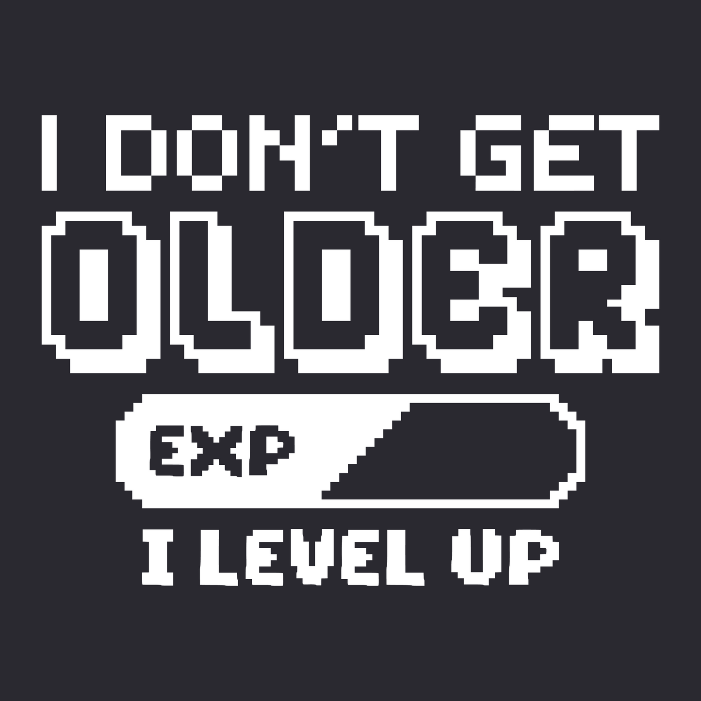 I DON'T GET OLDER I LEVEL UP (T-SHIRT)