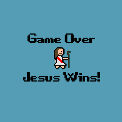 GAME OVER JESUS WINS (T-SHIRT)