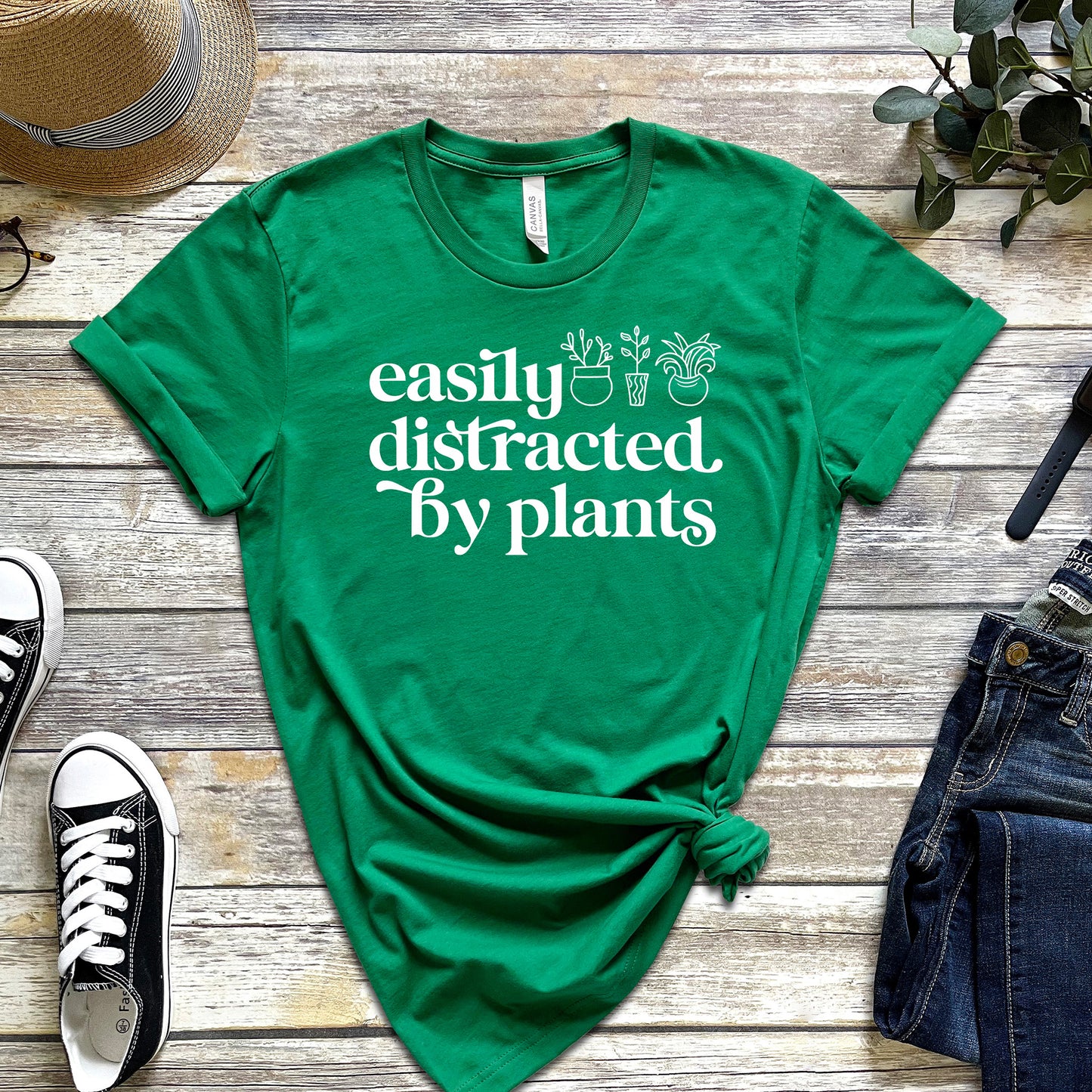 EASILY DISTRACTED BY PLANTS