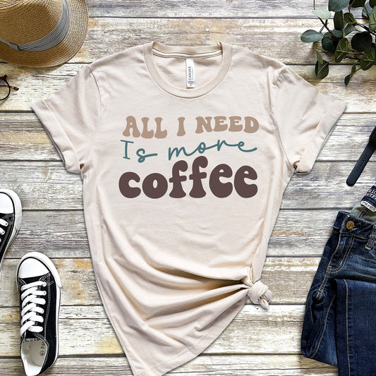ALL I NEED IS MORE COFFEE