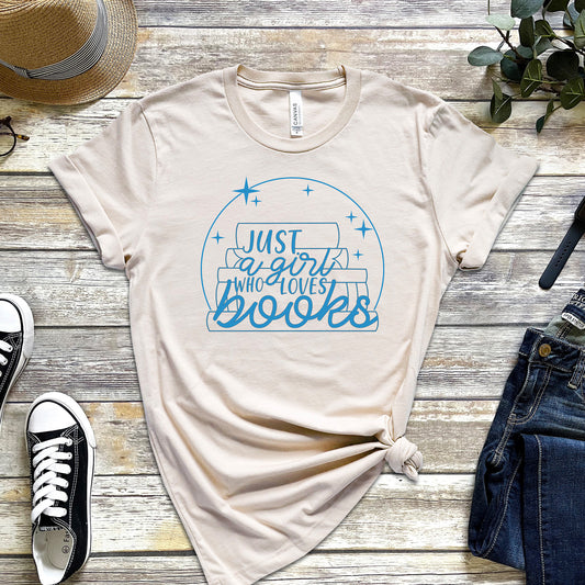 JUST A GIRL WHO LOVES BOOKS