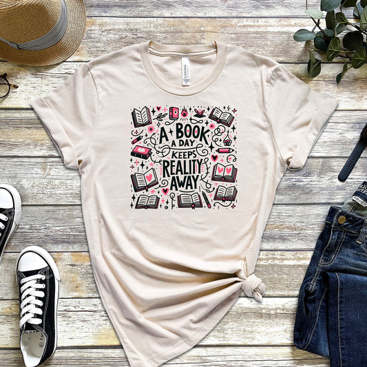A BOOK A DAY KEEPS REALITY AWAY