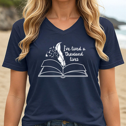 I'VE LIVED A THOUSAND LIVES (V-NECK)