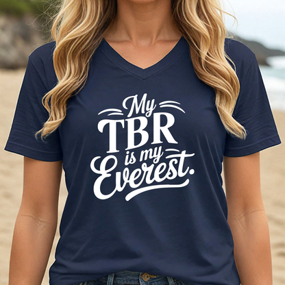 MY TBR IS MY EVEREST (V-NECK)