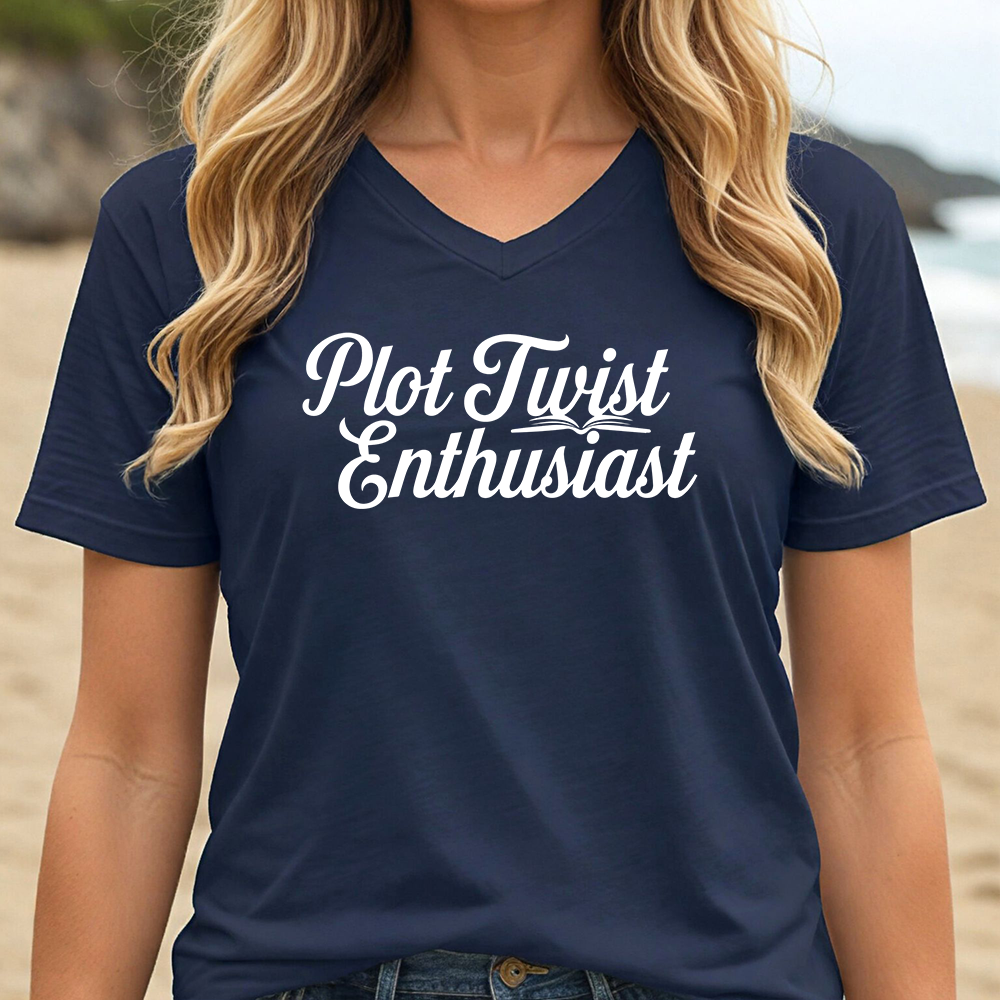 PLOT TWIST ENTHUSIAST (V-NECK)