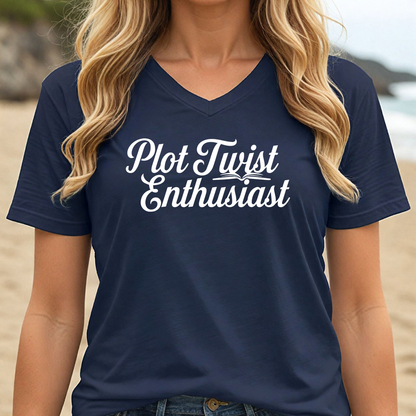 PLOT TWIST ENTHUSIAST (V-NECK)