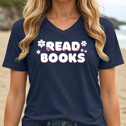 READ MORE BOOKS (V-NECK)