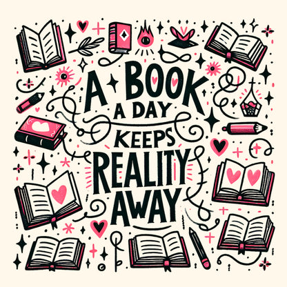 A BOOK A DAY KEEPS REALITY AWAY