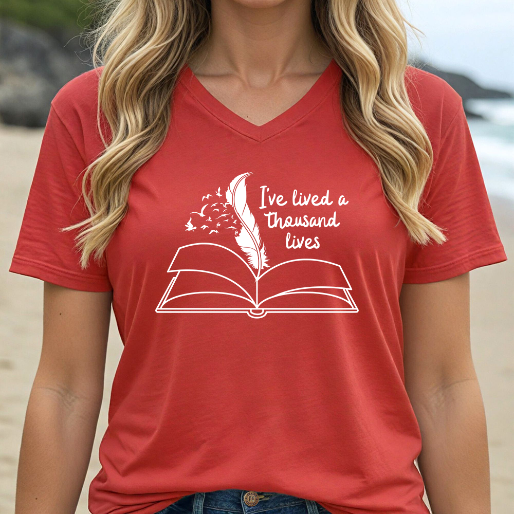 I'VE LIVED A THOUSAND LIVES (V-NECK)