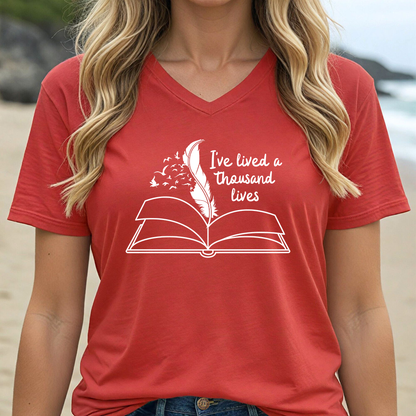 I'VE LIVED A THOUSAND LIVES (V-NECK)